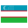 Ouzbékistan flag
